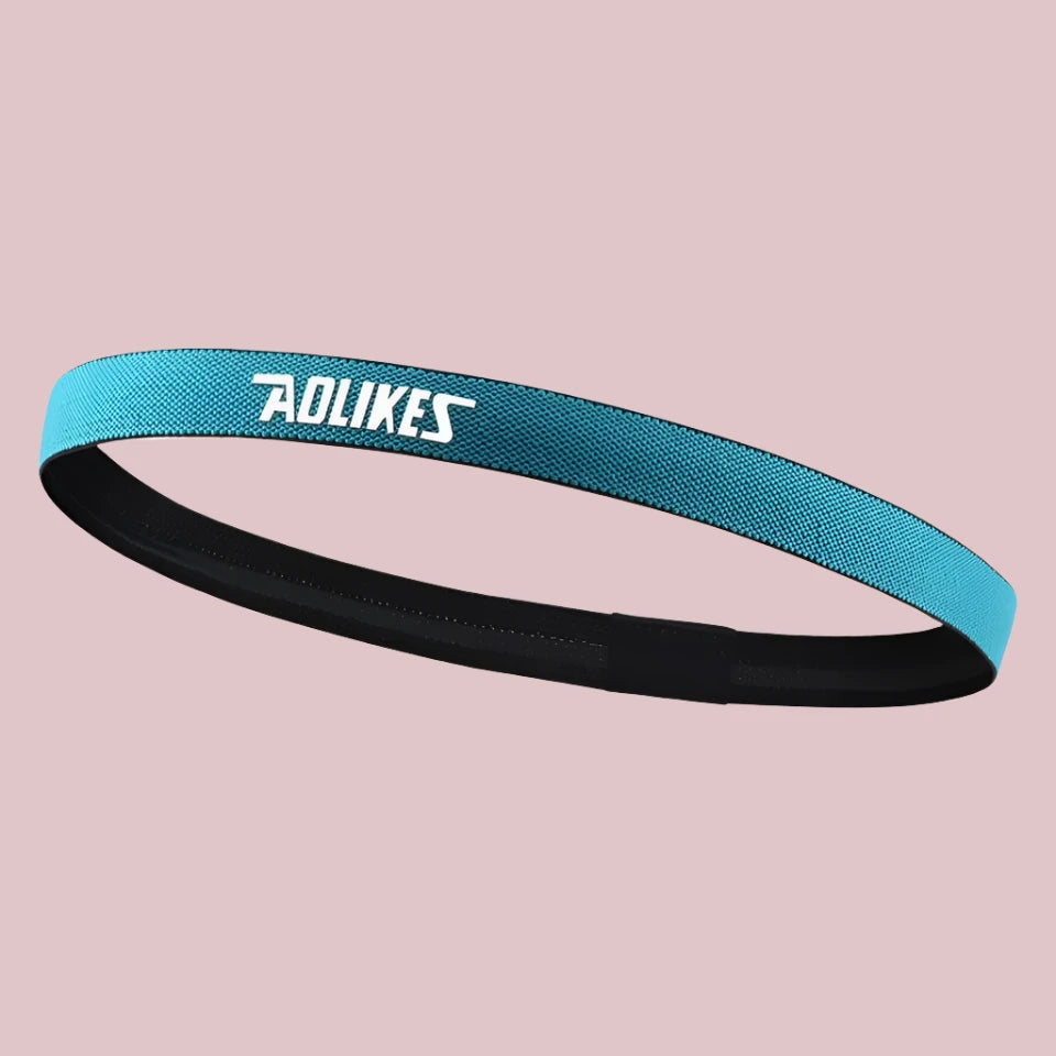 Aolikes Nylon Elastic Non-Slip Head Sweatband